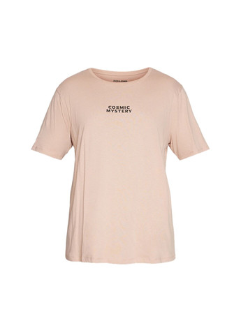 Светло-коричневая футболка Jack & Jones
