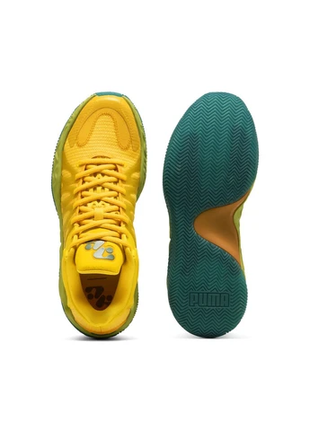 Жовті всесезонні кросівки hali 1 basketball shoes unisex Puma