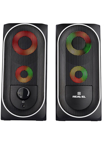 Акустична система S-110 USB Black Real-El (372618757)