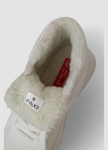 Кроссовки женские зимние на меху Ager 248RCX701 белые демисезоны (340064978)