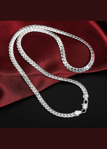 Цепочка для мужчины или женщины 55 см позолоченая 18К 750 пробы Кобра 5 мм Liresmina Jewelry (288575517)