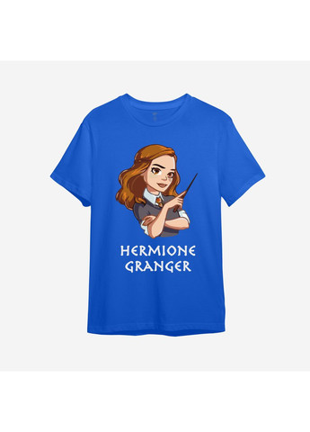 Синяя демисезонная детская футболка с принтом "hermione granger". гарри поттер (10016588814) ТiШОТКА