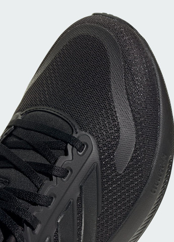 Черные летние кроссовки для бега runfalcon adidas