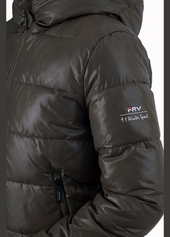 Оливковая (хаки) зимняя куртка Freever
