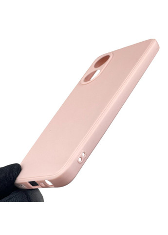 Чехол для A78 4G с квадратными гранями с защитой камеры на оппо а78 4г пудровый Oppo (366023147)