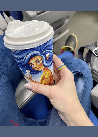 Тонке кольорове жіноче кільце жовтого кольору ( ) Xuping Jewelry (330618922)