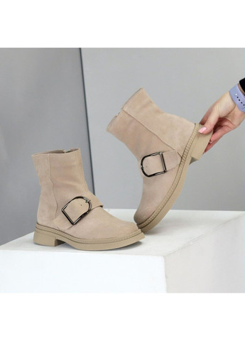 Зимние зимние замшевые ботинки Helen из натуральной замши