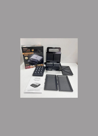 Сэндвичница со съемными пластинами ZP801 2200W 4в1 Zepline (300001184)