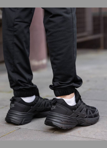 Черные всесезонные мужские кроссовки No Brand