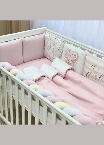 Постель Комплект "Арт дизайн" 6 пр Геометрия розовая, 0239249 0239249 MSonya (302293799)