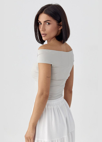 Еластичний топ із переплетенням Lurex (324828100)