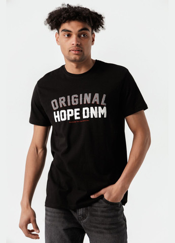 Черная футболка Hope