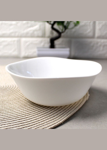 Набор средних белых салатниц Parma Bormioli 140 мм 6 шт Bormioli Rocco (303212715)