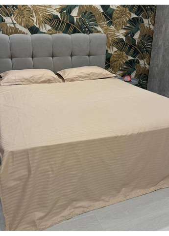 Комплект постельного белья полуторный No Brand страйп (370864784)