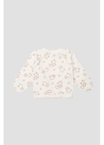 Молочний зимній костюм яслі для хлопчика колір молочний цб-00286686 Baby Life