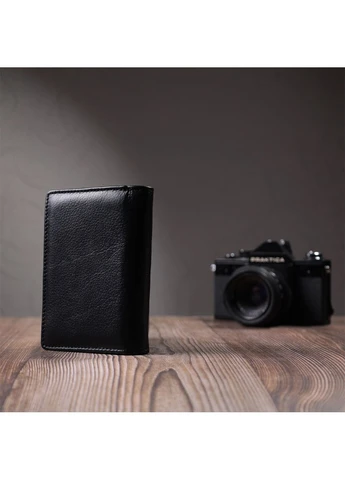 Практичний гаманець із монетницею з натуральної шкіри 22740 st leather (393220030)