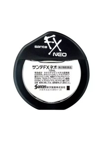 SANTEN FX Neo краплі з таурином від почервоніння 12 мл Santen Pharmaceutical (322290770)