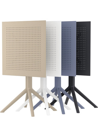 Стіл садовий Sky Folding Table 60 Бежевий Siesta (372178846)