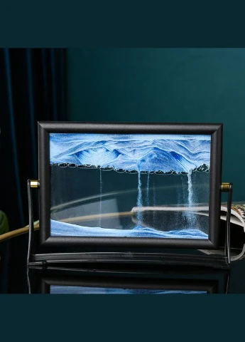 Картина-антистрес "Пісочний краєвид 3D" (Moving Sandscapes), пісочна картина. Подарунок дружині, чоловікові No Brand (313654330)