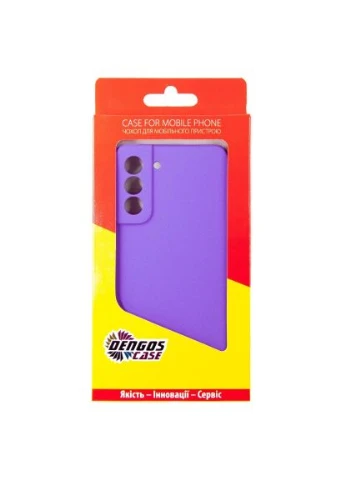 Чохол до мобільного телефона Carbon Samsung Galaxy S21 FE (purple) (DG-TPU-CRBN-159) DENGOS Carbon Samsung Galaxy S21 FE (purple) (366156965)