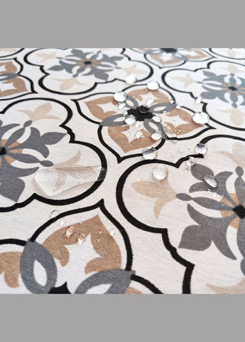 Дорожка на стол декоративный ранер с тефлоновым покрытием Плиточка и геометрическим рисунком 37, 140 Maystat (305390170)