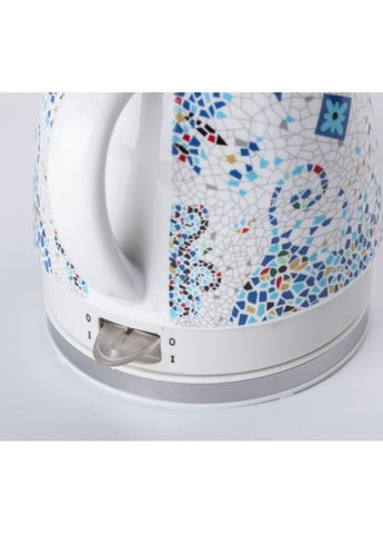 Электрочайник керамический SK-09008 мозаика разноцветный дисковый на 1,5 литра. Sokany (318016462)