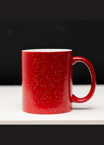 Печать на чашках Хамелеон Красная с блеском 330 мл. No Brand (339042881)