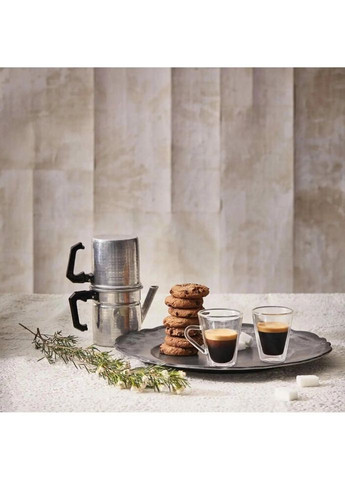 Кружка с двойными стенками Thermic A-10666-G-4102-AA-01 85 мл Luigi Bormioli (324268487)