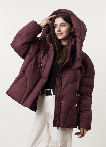 Бордовый зимний Пуховик Towmy