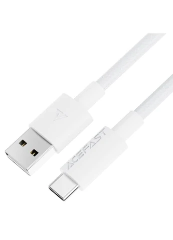 Кабель C18-04 USB-A to USB-C 1.2 м White (6974316284260) Acefast (390179723)