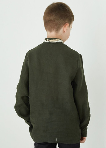 рубашка для мальчиков Едельвіка узор украинская символика лен (322326727)