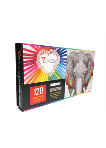Набір кольорових олівців для малювання 120 кольорів Yover (322650458)
