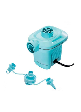 Электрический насос Quick-Fill цвет голубой ЦБ-00248966 Intex (290981668)