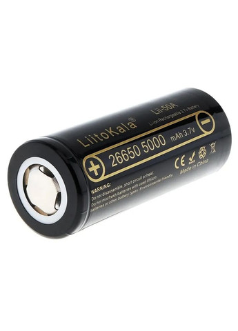 Аккумулятор Lii50A Li-ion 3.7В 5000mAh INR 26650 LiitoKala (311198730)