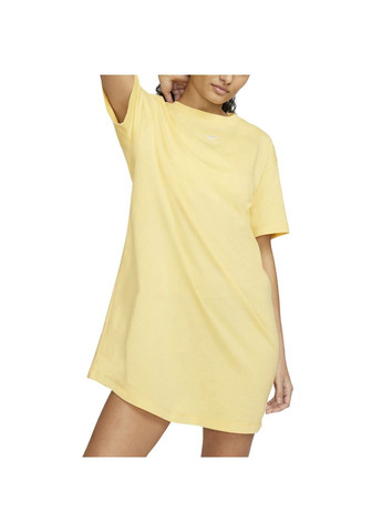 Жовтий сукня w nsw essntl ss dress tshrt dv7882-795 Nike