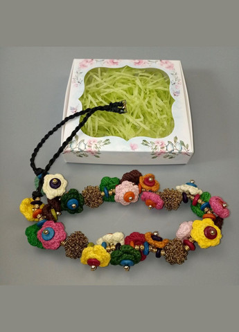 Намисто ручної роботи в стилі бохо в подарунковій упаковці+подарунок No Brand (338433305)