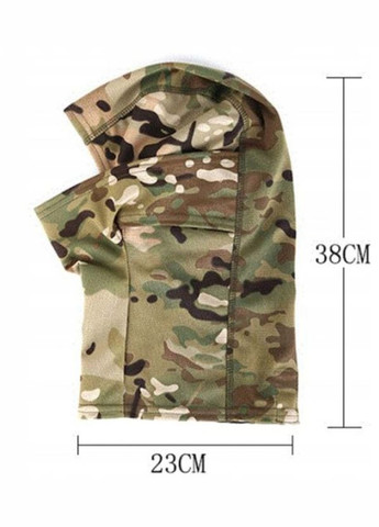 Clefers тактична балаклава всесезонна cleferstac k95 - підшоломник маска мультикам (602307178) комбінований виробництво -