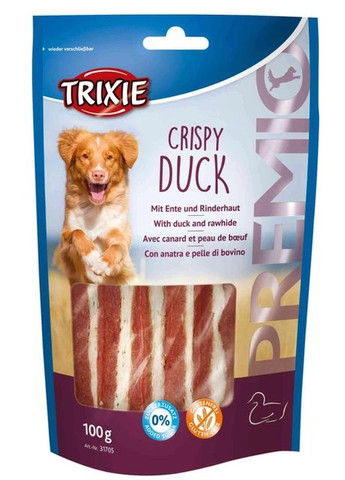 Ласощі для собак 31705 Premio Crispy Duck качка 100 г (4011905317052) Trixie (266274037)