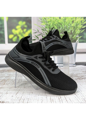 Черные демисезонные кроссовки мужские Gipanis