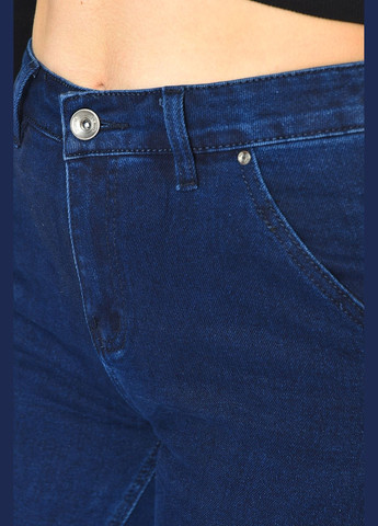 Джинси жіночі синього кольору Let's Shop - (306614358)