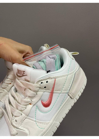 Розовые демисезонные кроссовки мужские nike sb dunk pale ivory pink найк сб данк No Brand