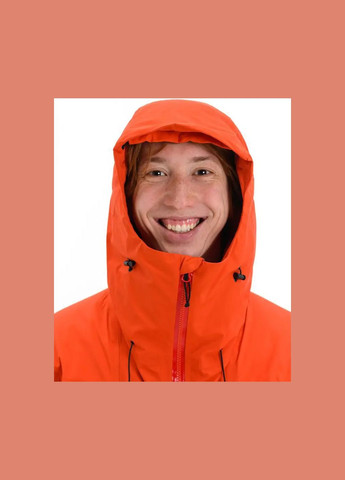 Червона демісезонна куртка alay mns orange red Turbat