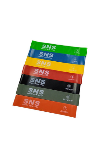 Набор для фитнеса с 7 эспандеров петель () SNS (315492826)