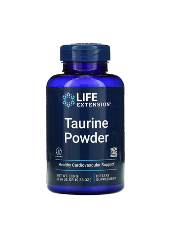 Комплекс аминокислот Taurine Powder - 300g Life Extension (285787767)