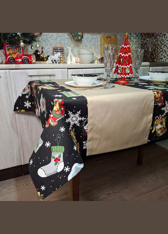 Ранер Loisa водостійкий 30х100 см бежевий (2800004658430) SoundSleep (314459653)