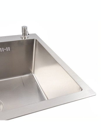 Кухонна мийка нержавійка 60*50 Handmade (3.0/0.8) Valeso (353747221)