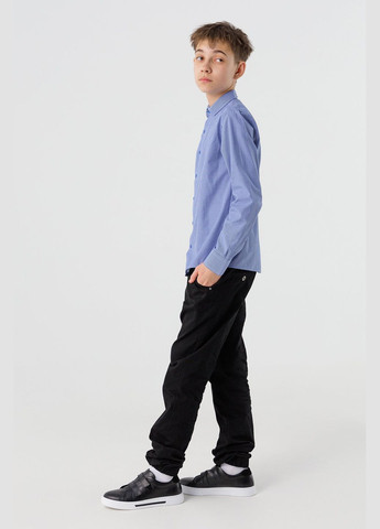 Голубой повседневный рубашка DENIZ