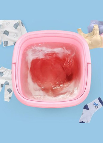 Складная стиральная машина machine, Стиральная машина для дачи без водопровода. Цвет: розовый Maxtop (372908473)