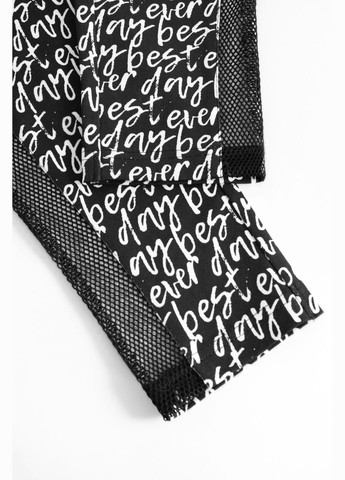 Черные демисезонные леггинсы Coccodrillo