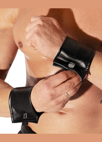 Пара чоловічих наручних гаманців H075 Pair of wrist wallet with hidden zipper Noir Handmade (297587985)